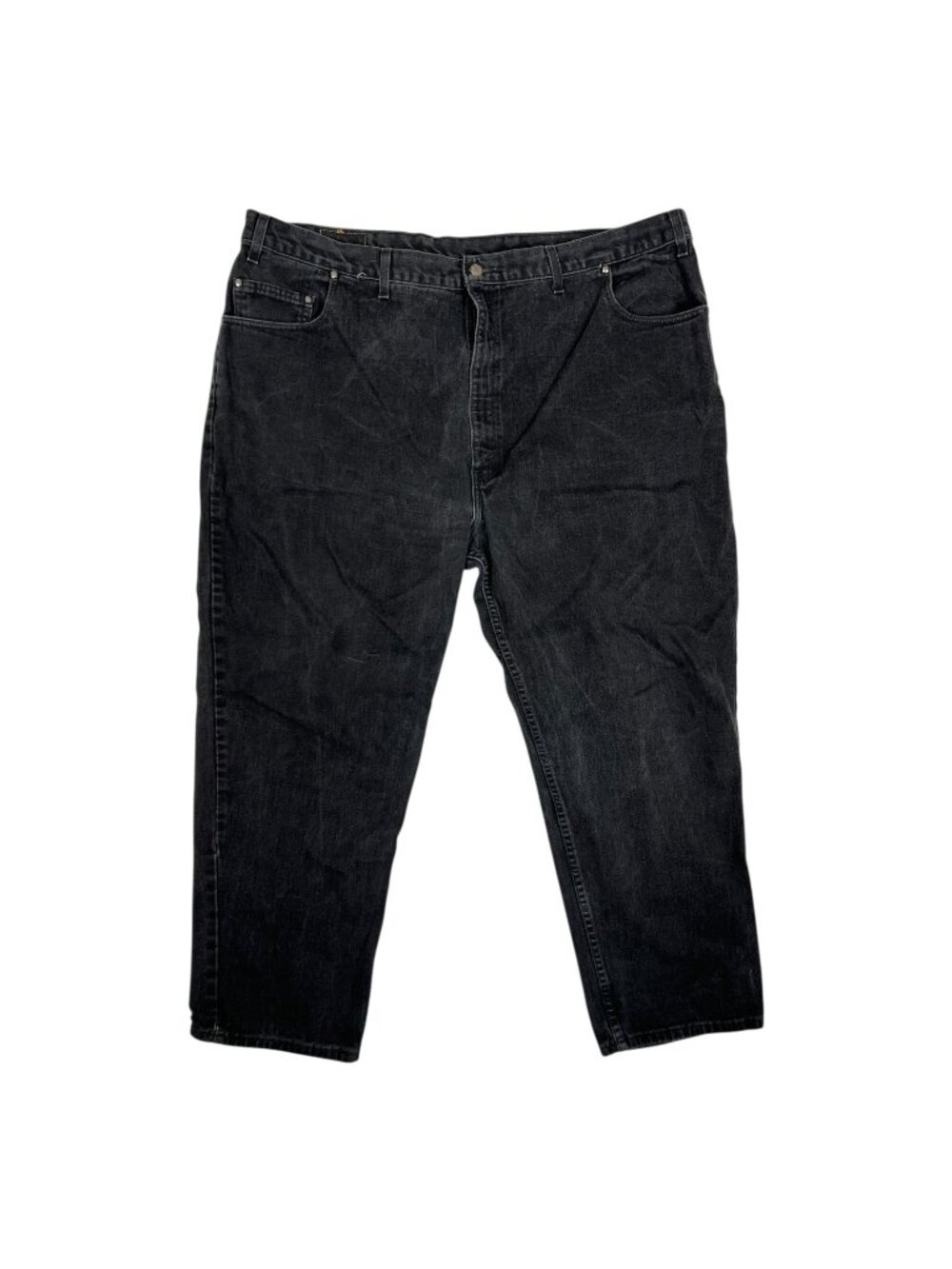 Vintage Levi’s Black 545 Loose Fit Denim Jeans Size 46x30 Orange Tab USA Made